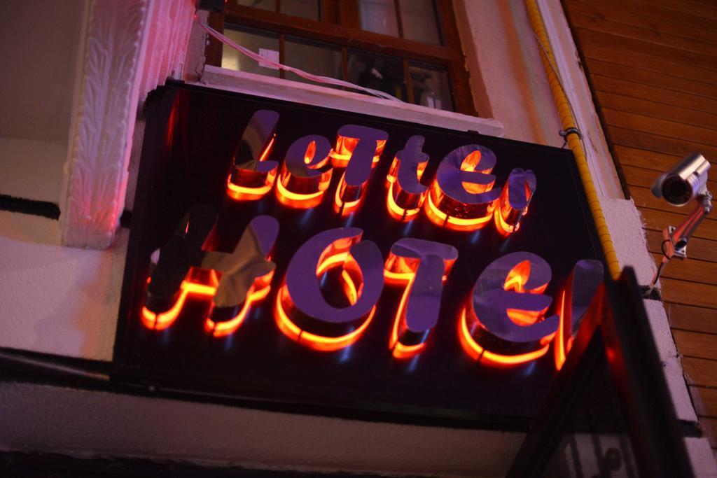 Letter Hotel Istanbul Luaran gambar